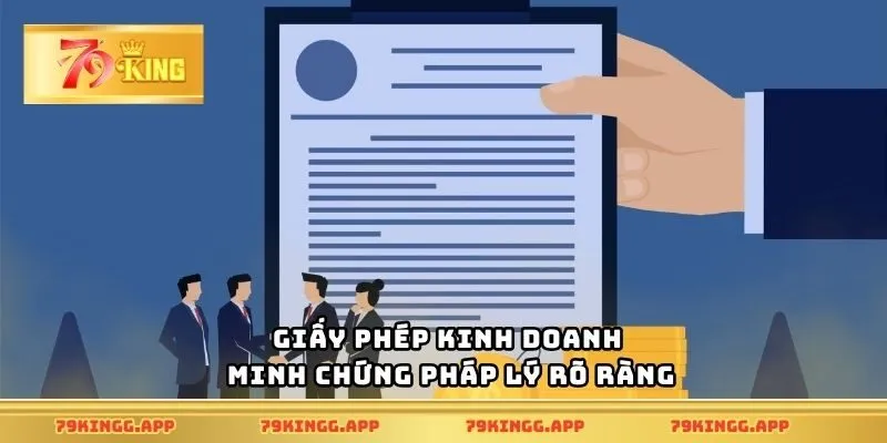 Chứng nhận giấy phép kinh doanh 79King chính thức