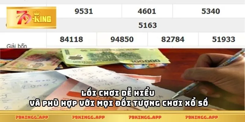 Lối chơi dễ hiểu và phù hợp với mọi đối tượng chơi xổ số